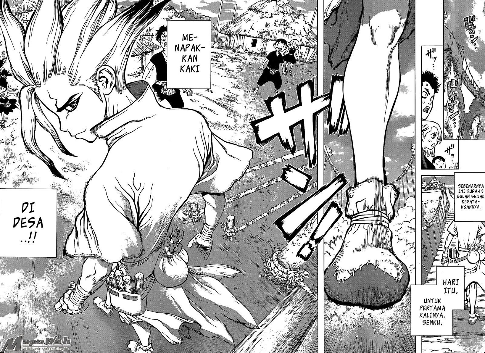 Dr. Stone chapter 33 halaman 17
