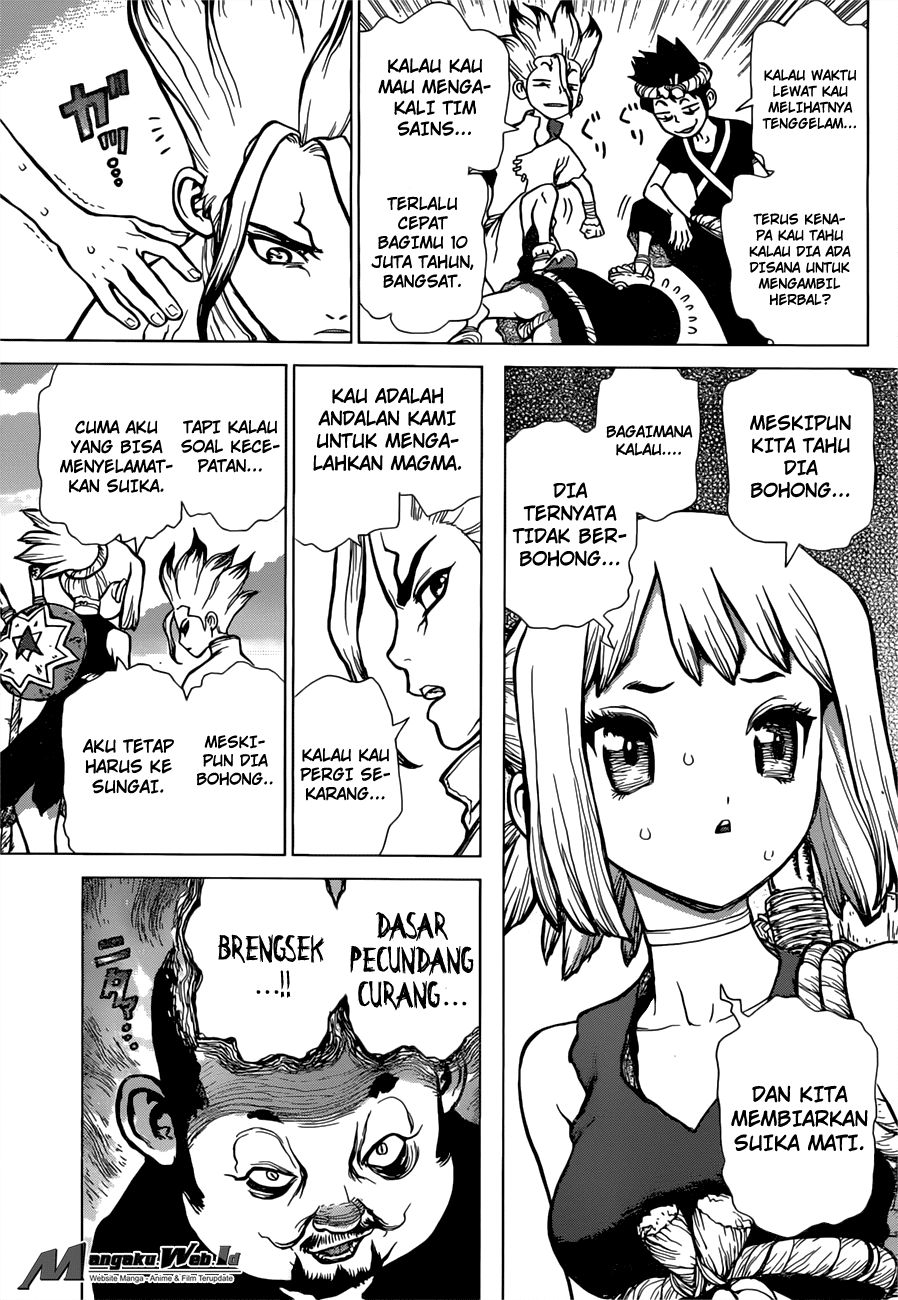 Dr. Stone chapter 34 halaman 15