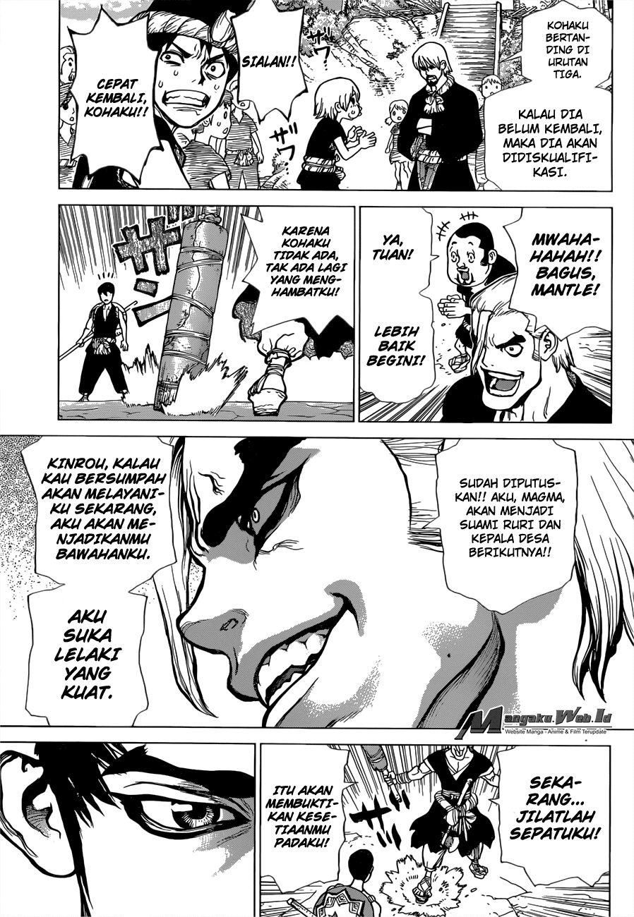 Dr. Stone chapter 34 halaman 17