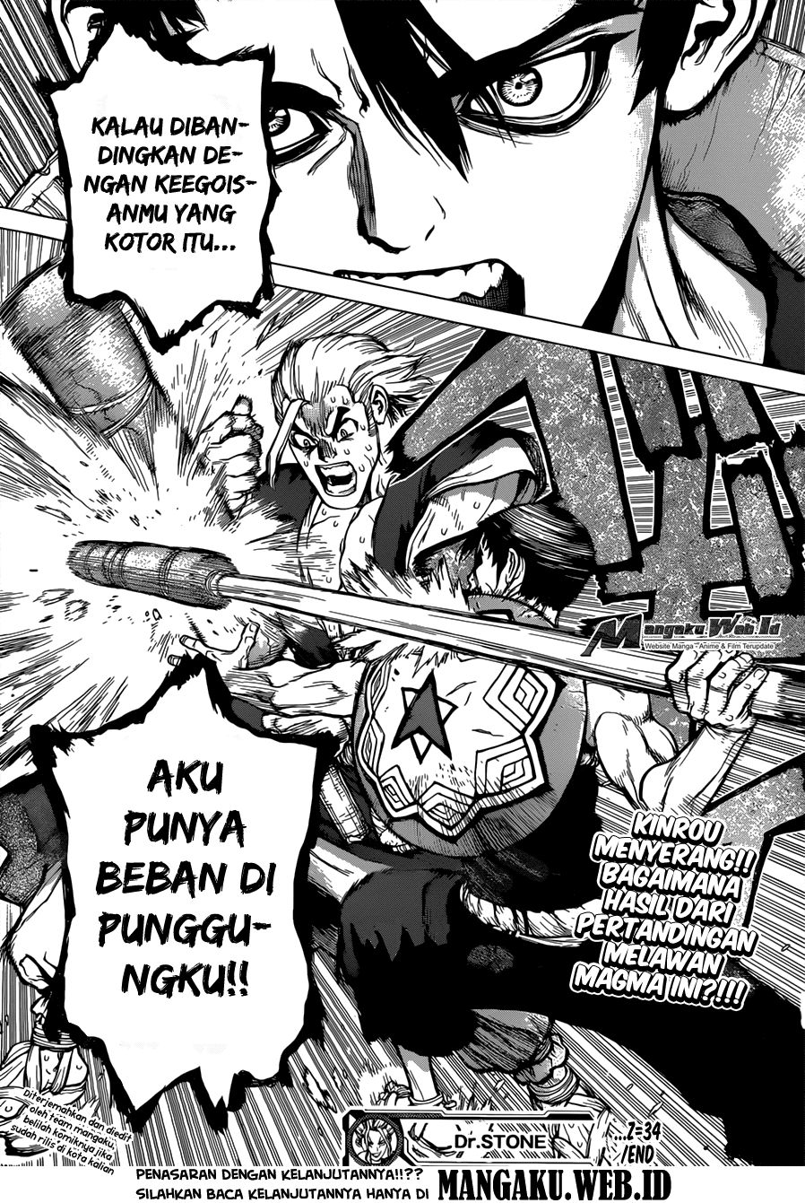 Dr. Stone chapter 34 halaman 19