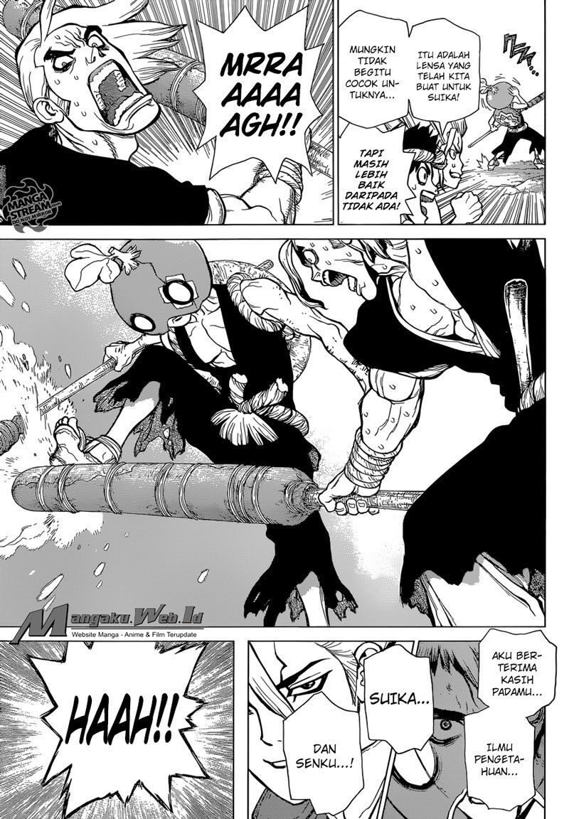 Dr. Stone chapter 35 halaman 17