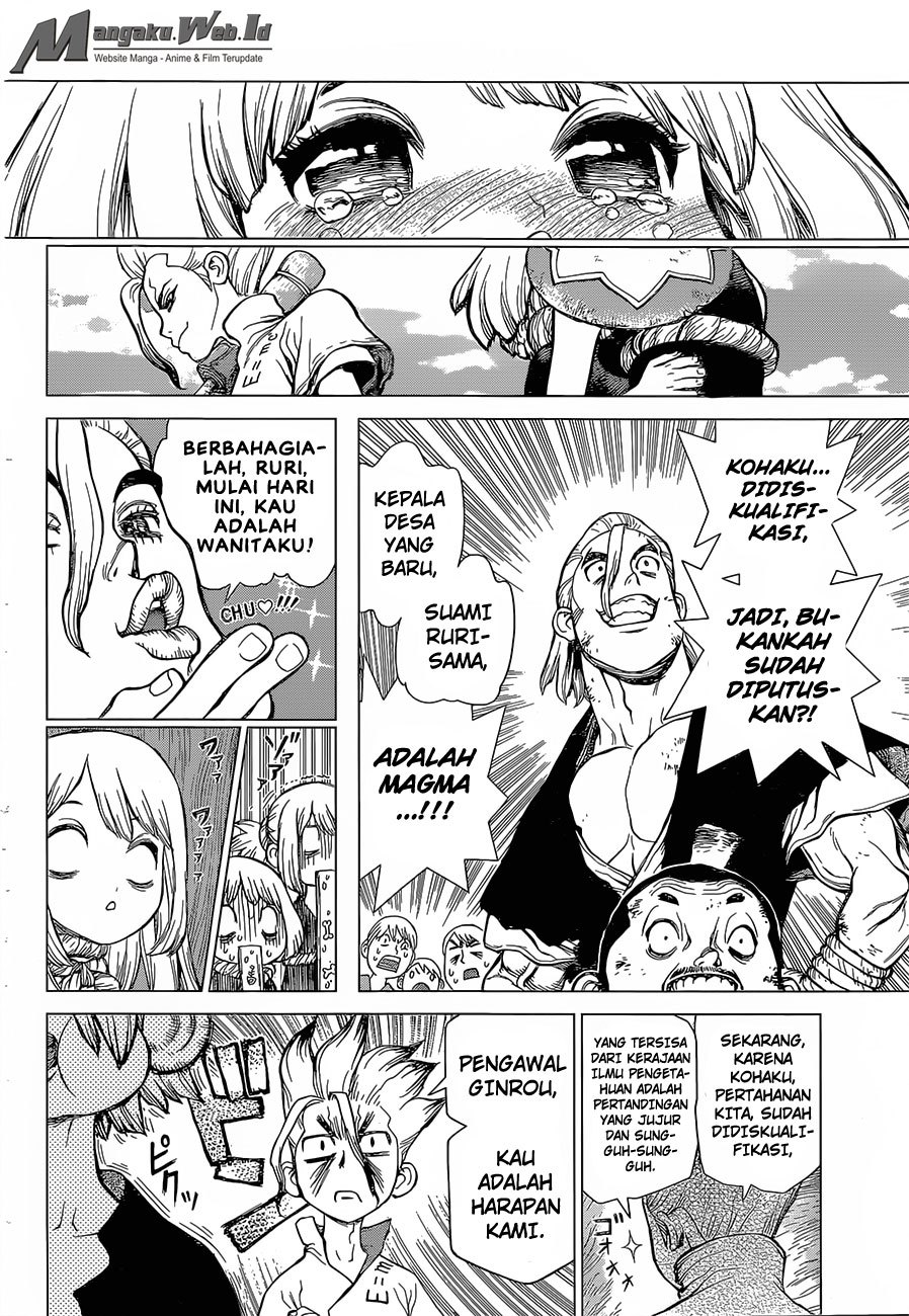 Dr. Stone chapter 36 halaman 15