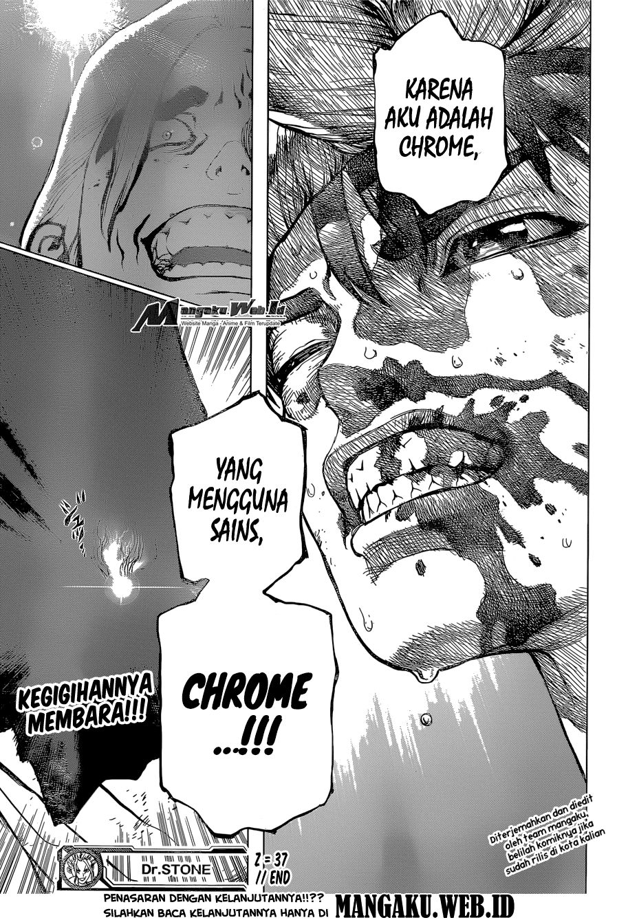 Dr. Stone chapter 37 halaman 18