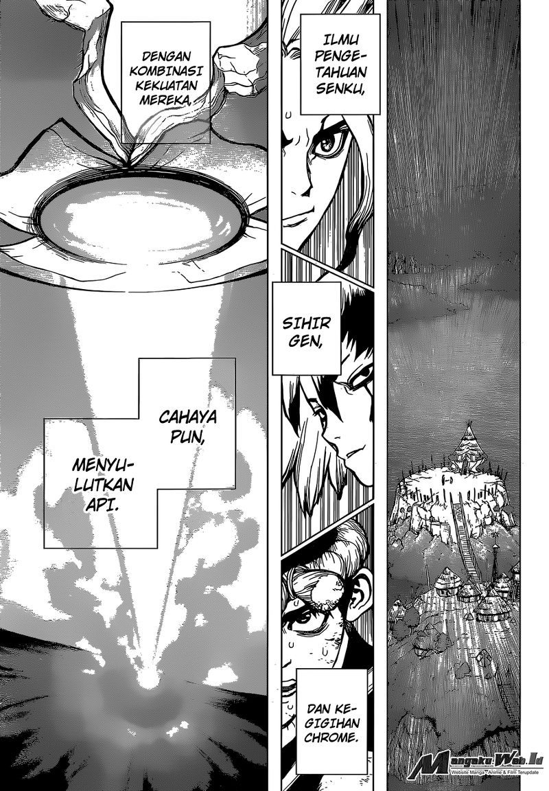 Dr. Stone chapter 38 halaman 16
