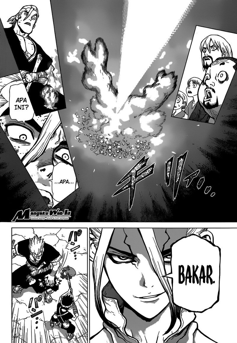 Dr. Stone chapter 38 halaman 17