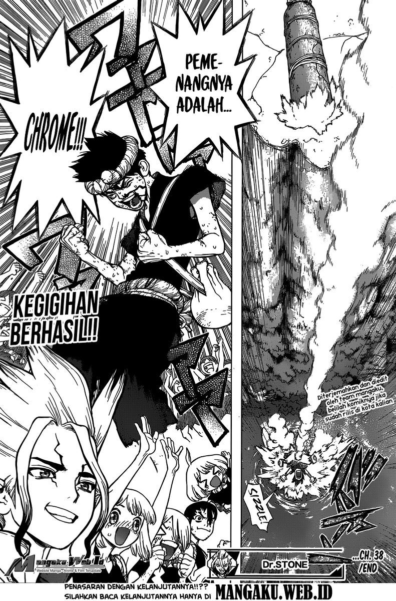 Dr. Stone chapter 38 halaman 20