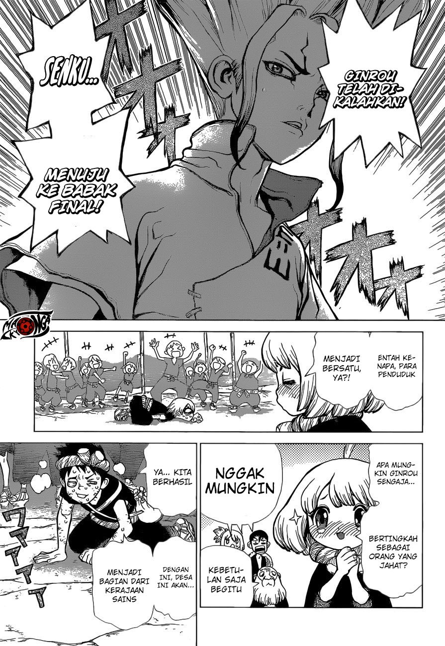 Dr. Stone chapter 39 halaman 15