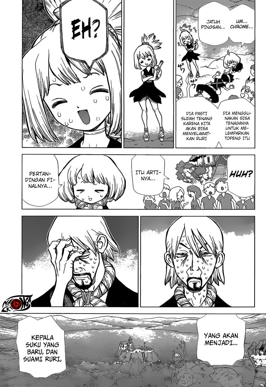 Dr. Stone chapter 39 halaman 17
