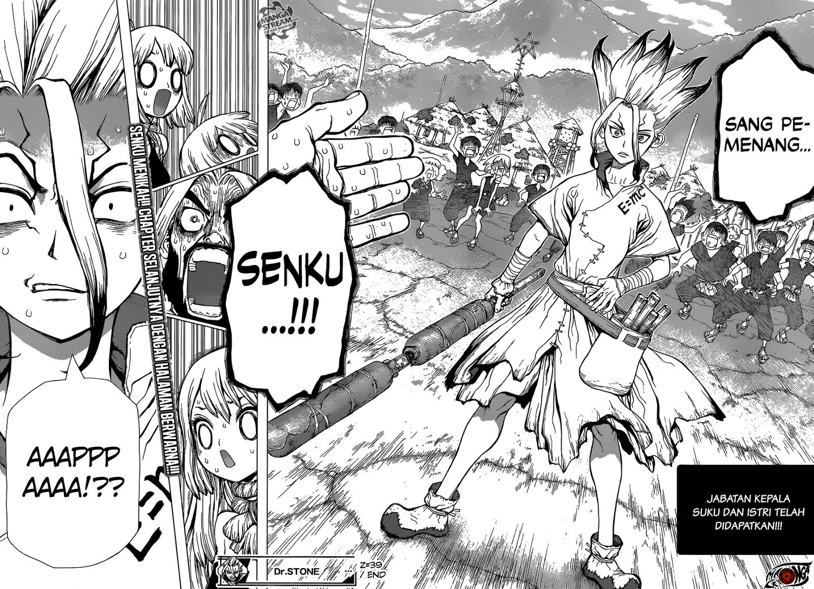 Dr. Stone chapter 39 halaman 18
