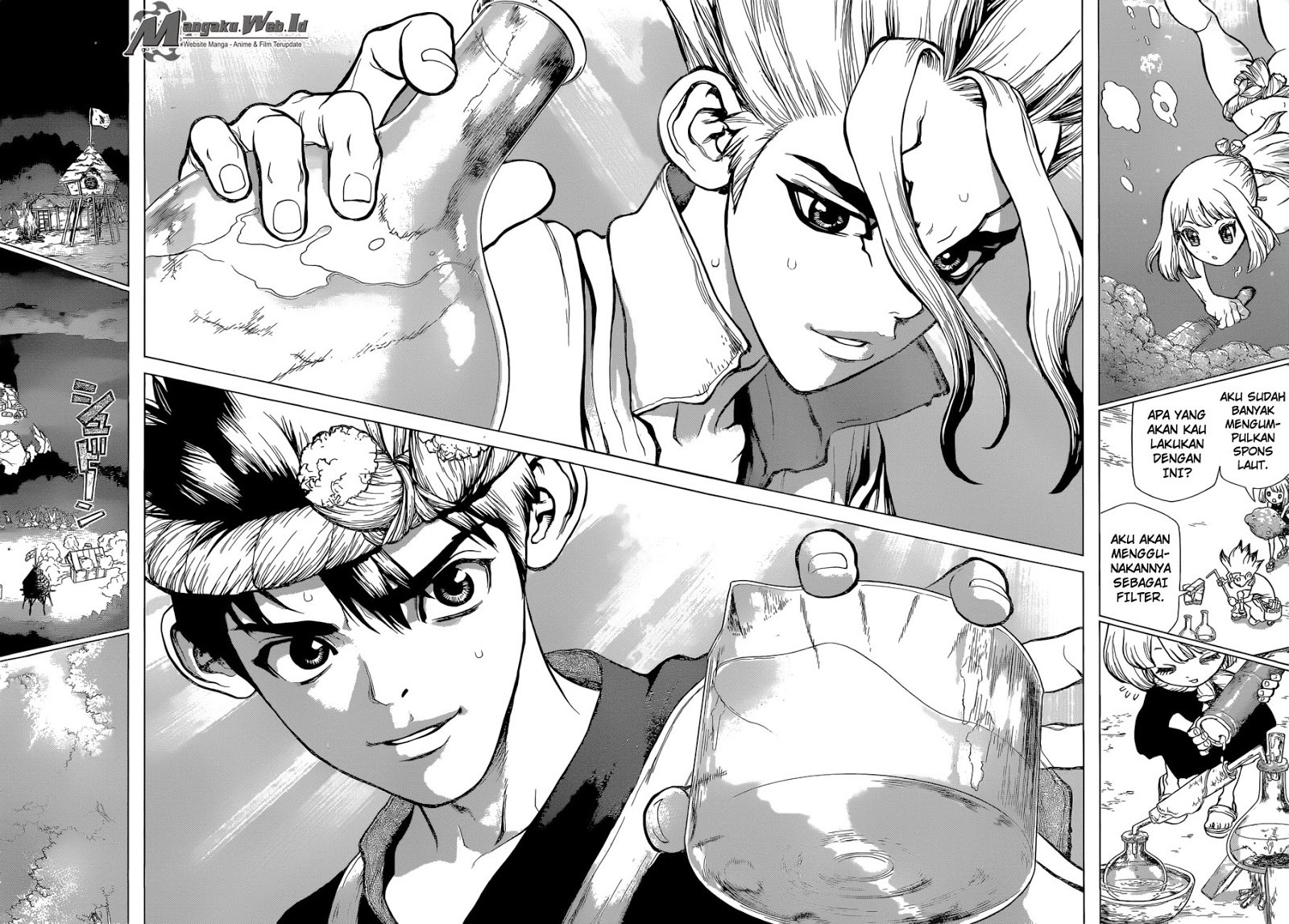 Dr. Stone chapter 40 halaman 13