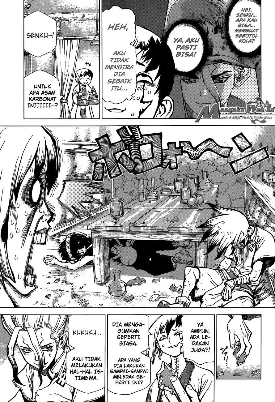 Dr. Stone chapter 40 halaman 15