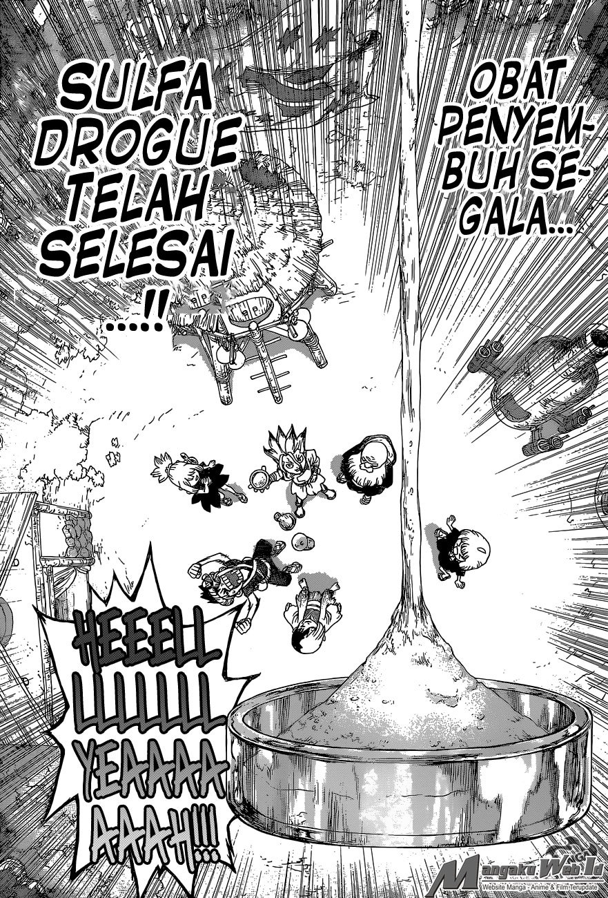 Dr. Stone chapter 40 halaman 18