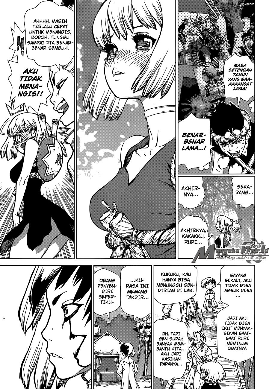 Dr. Stone chapter 40 halaman 19