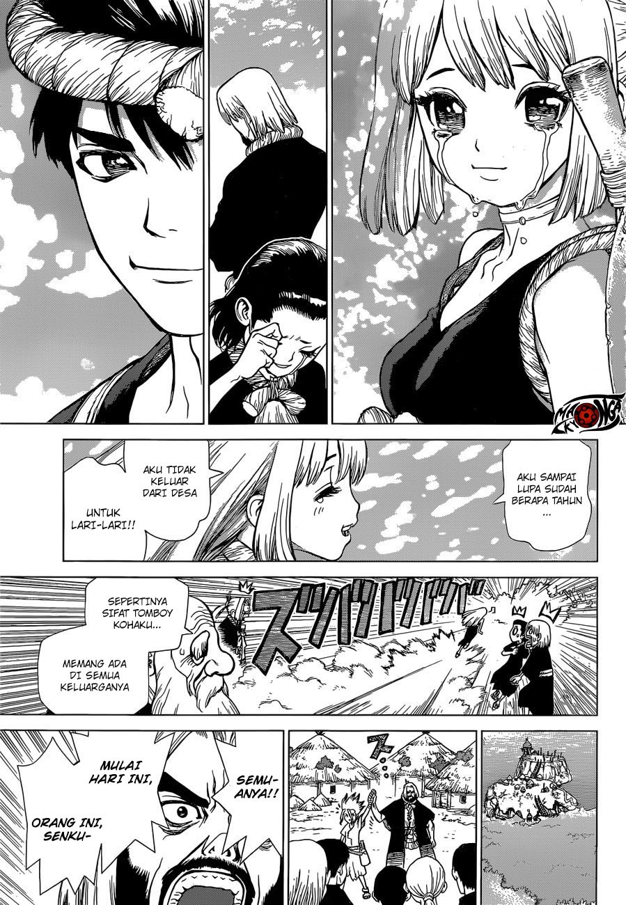 Dr. Stone chapter 41 halaman 16