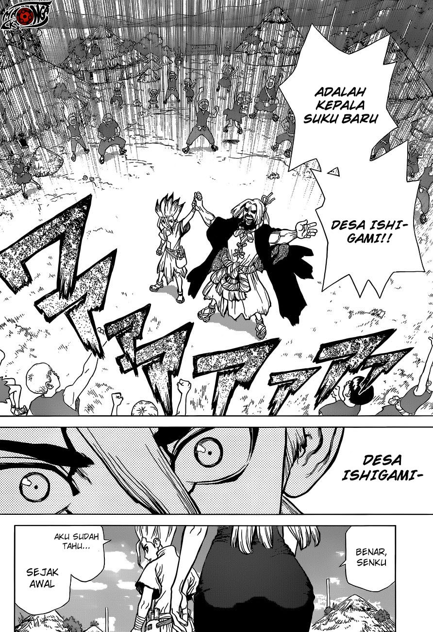 Dr. Stone chapter 41 halaman 17