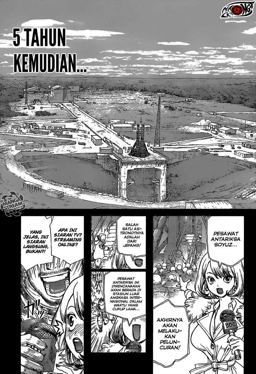 Dr. Stone chapter 42 halaman 15