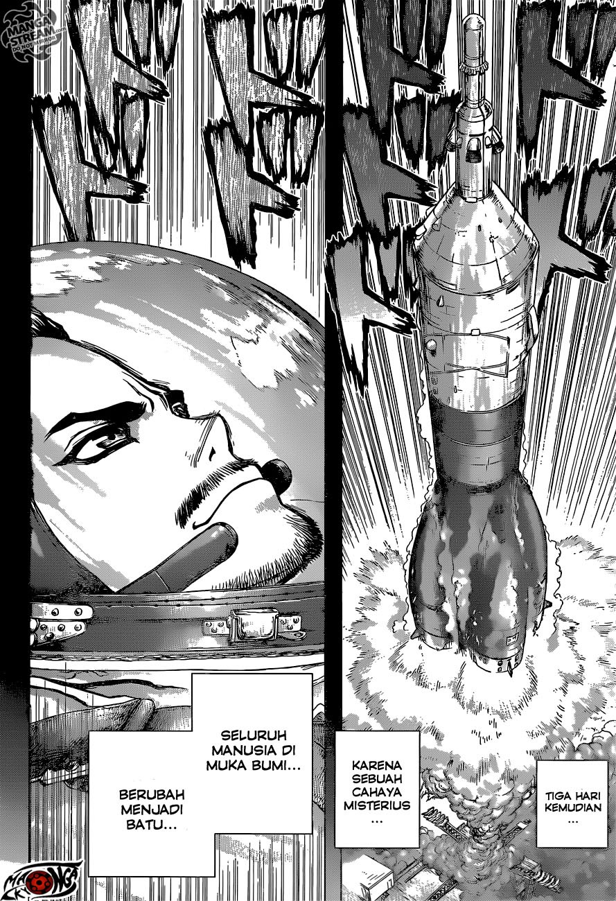 Dr. Stone chapter 42 halaman 17