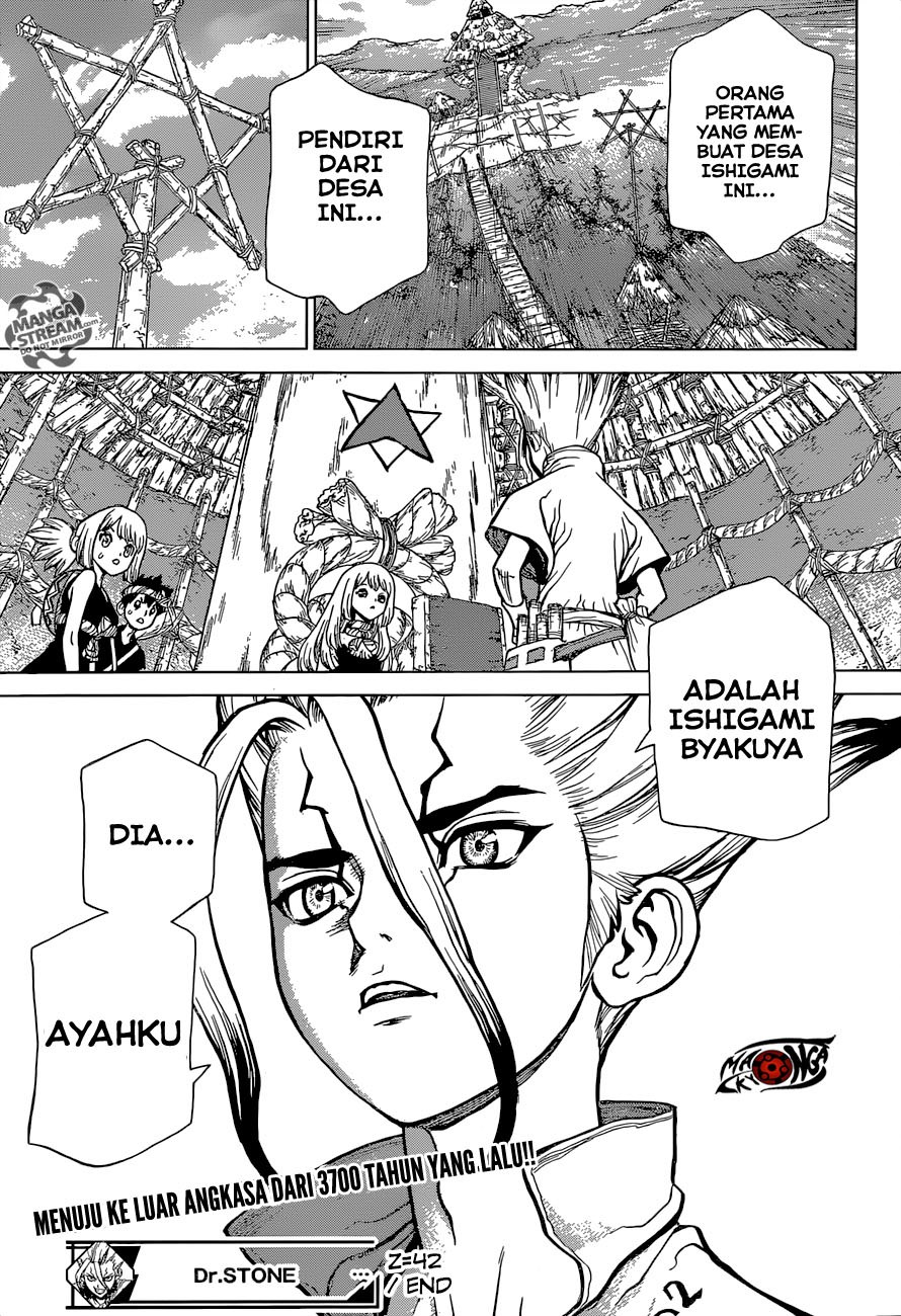 Dr. Stone chapter 42 halaman 18