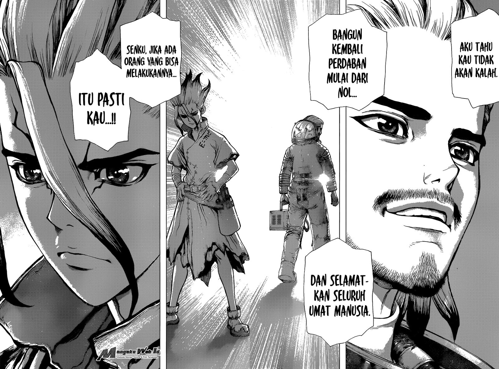 Dr. Stone chapter 45 halaman 13