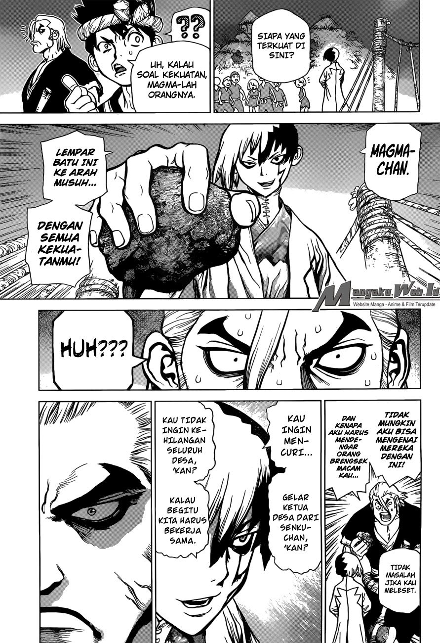 Dr. Stone chapter 46 halaman 15