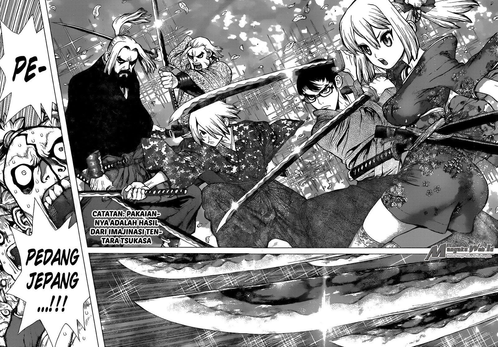 Dr. Stone chapter 47 halaman 16