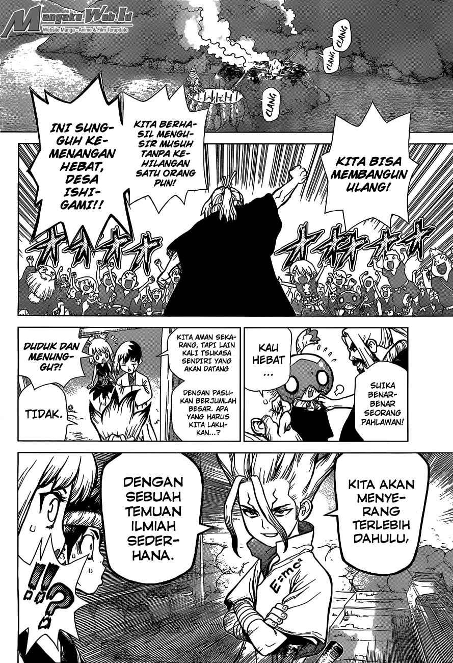 Dr. Stone chapter 49 halaman 17