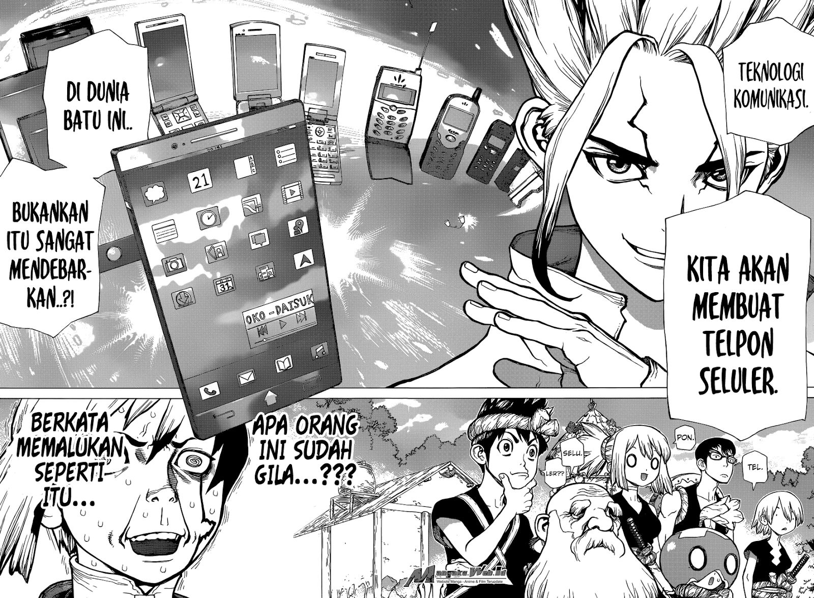Dr. Stone chapter 50 halaman 12