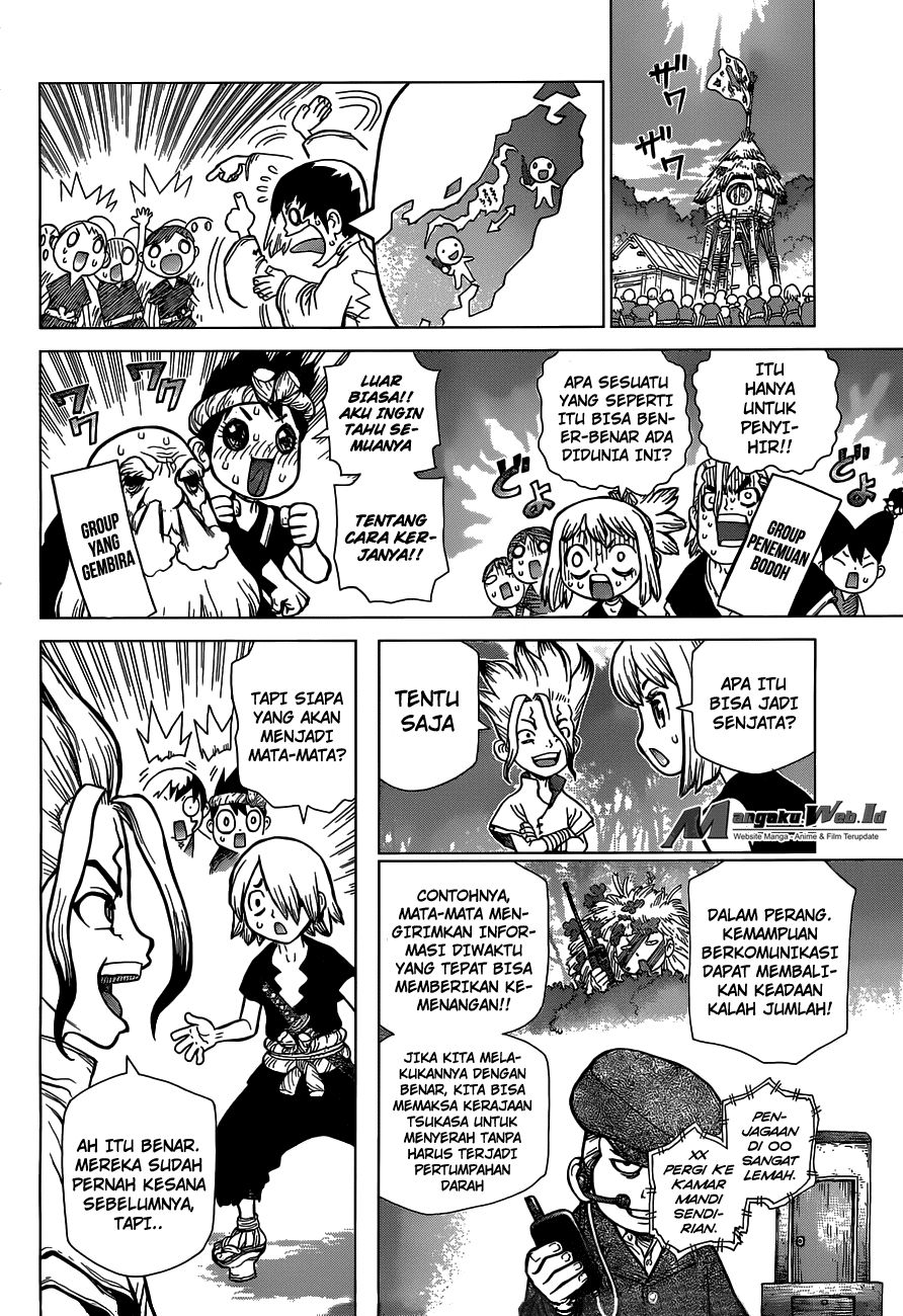 Dr. Stone chapter 50 halaman 13