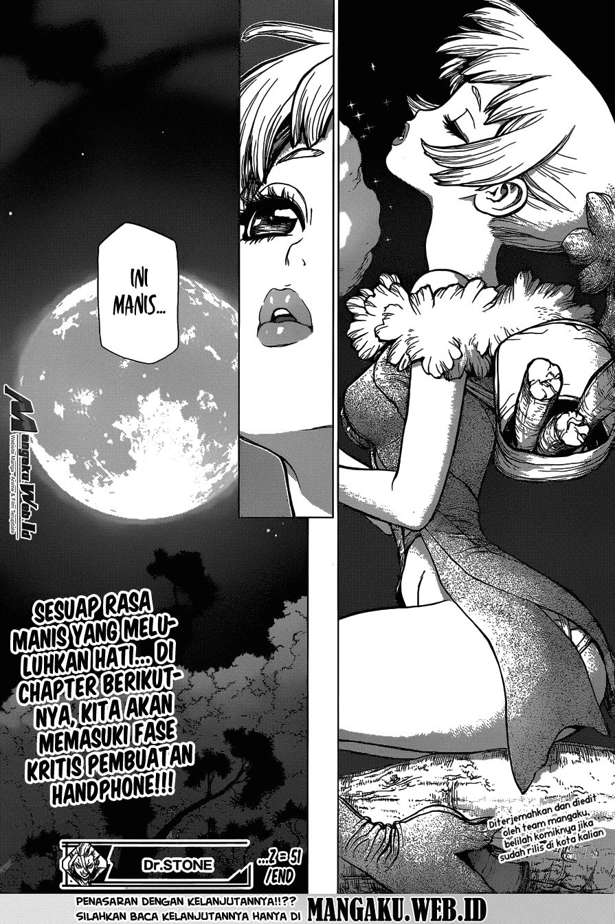 Dr. Stone chapter 51 halaman 19