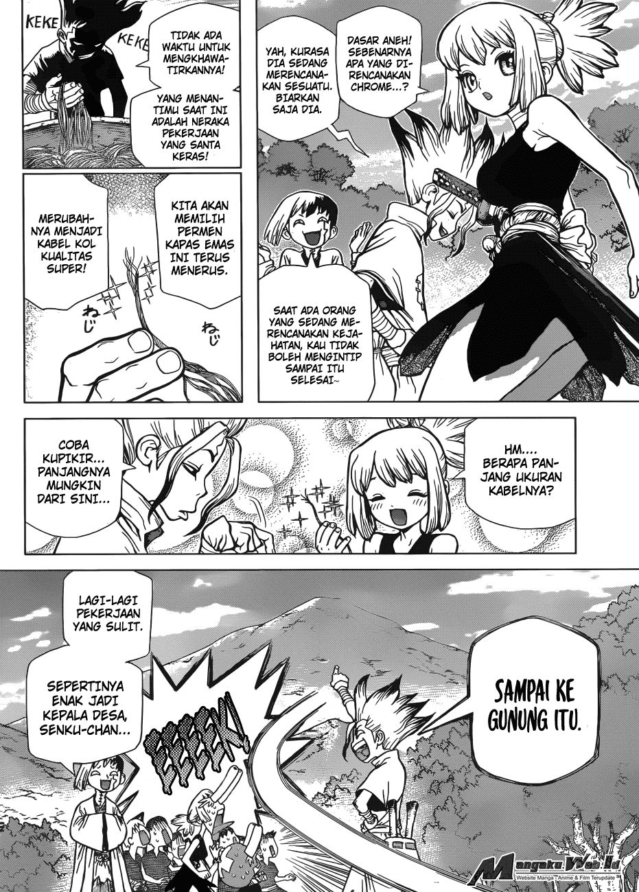 Dr. Stone chapter 52 halaman 15