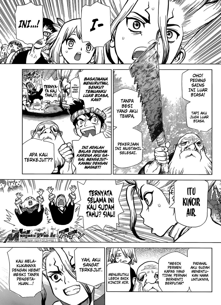 Dr. Stone chapter 52 halaman 18