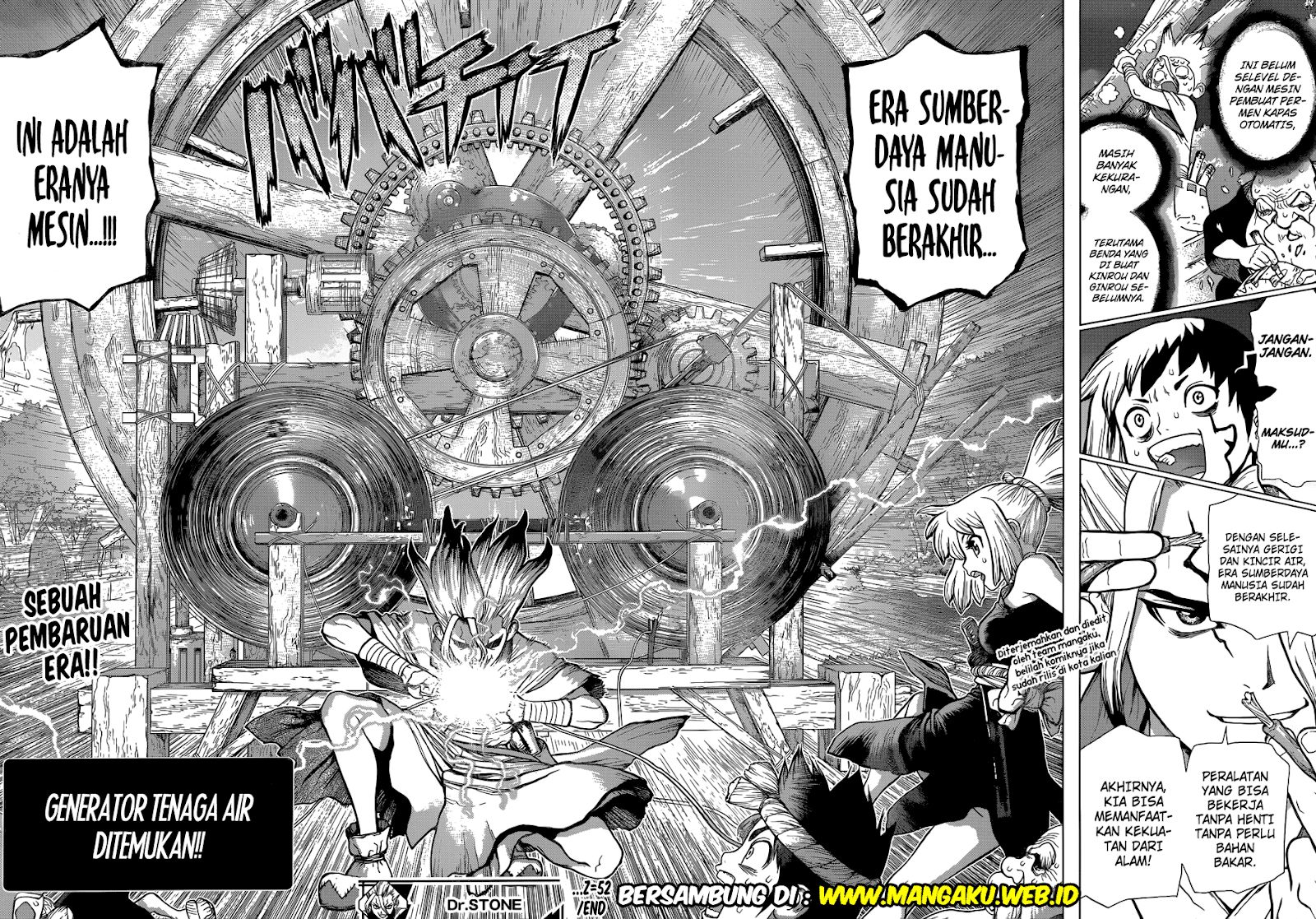 Dr. Stone chapter 52 halaman 19