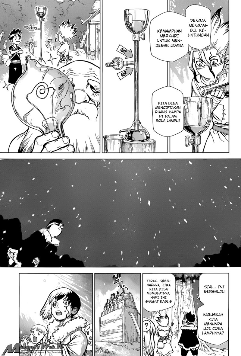 Dr. Stone chapter 53 halaman 15
