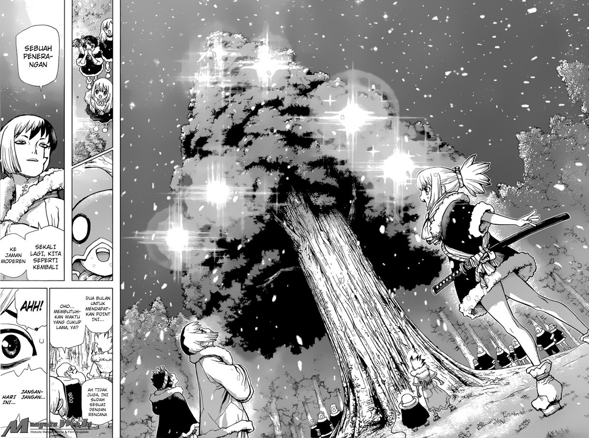 Dr. Stone chapter 53 halaman 16