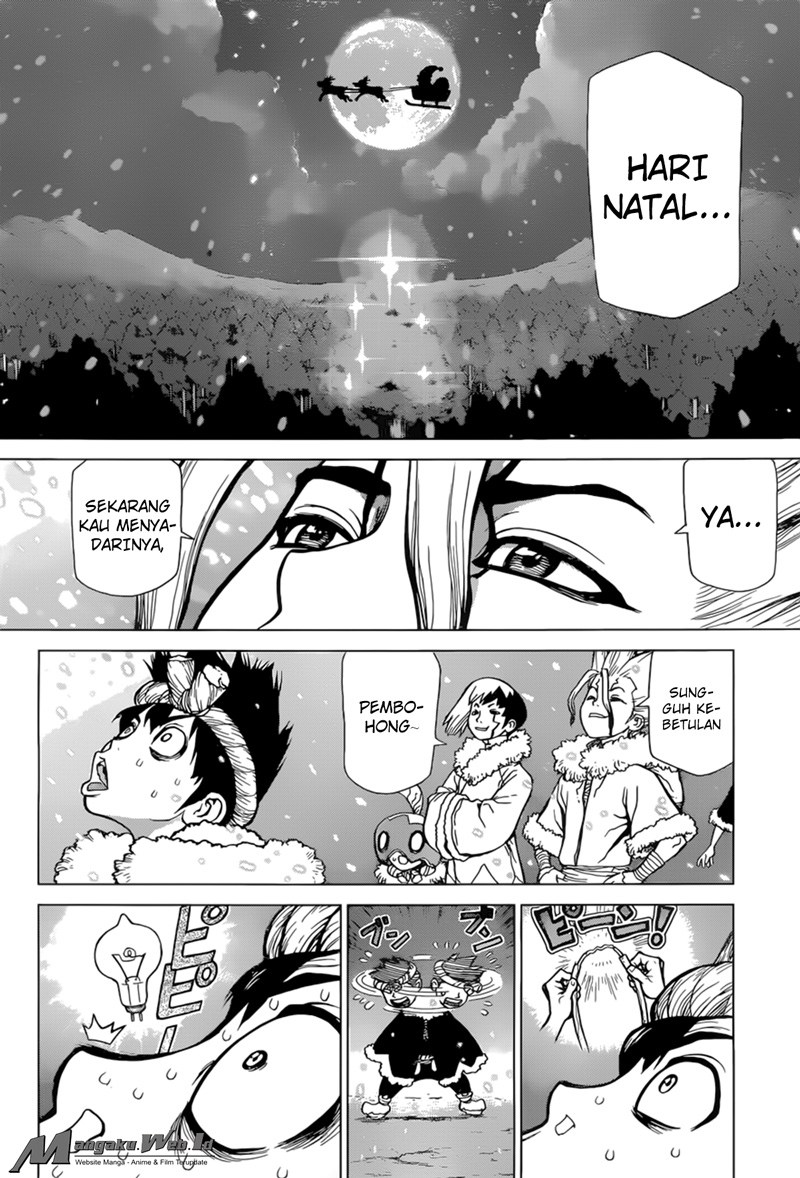 Dr. Stone chapter 53 halaman 17