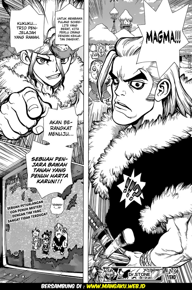 Dr. Stone chapter 54 halaman 21