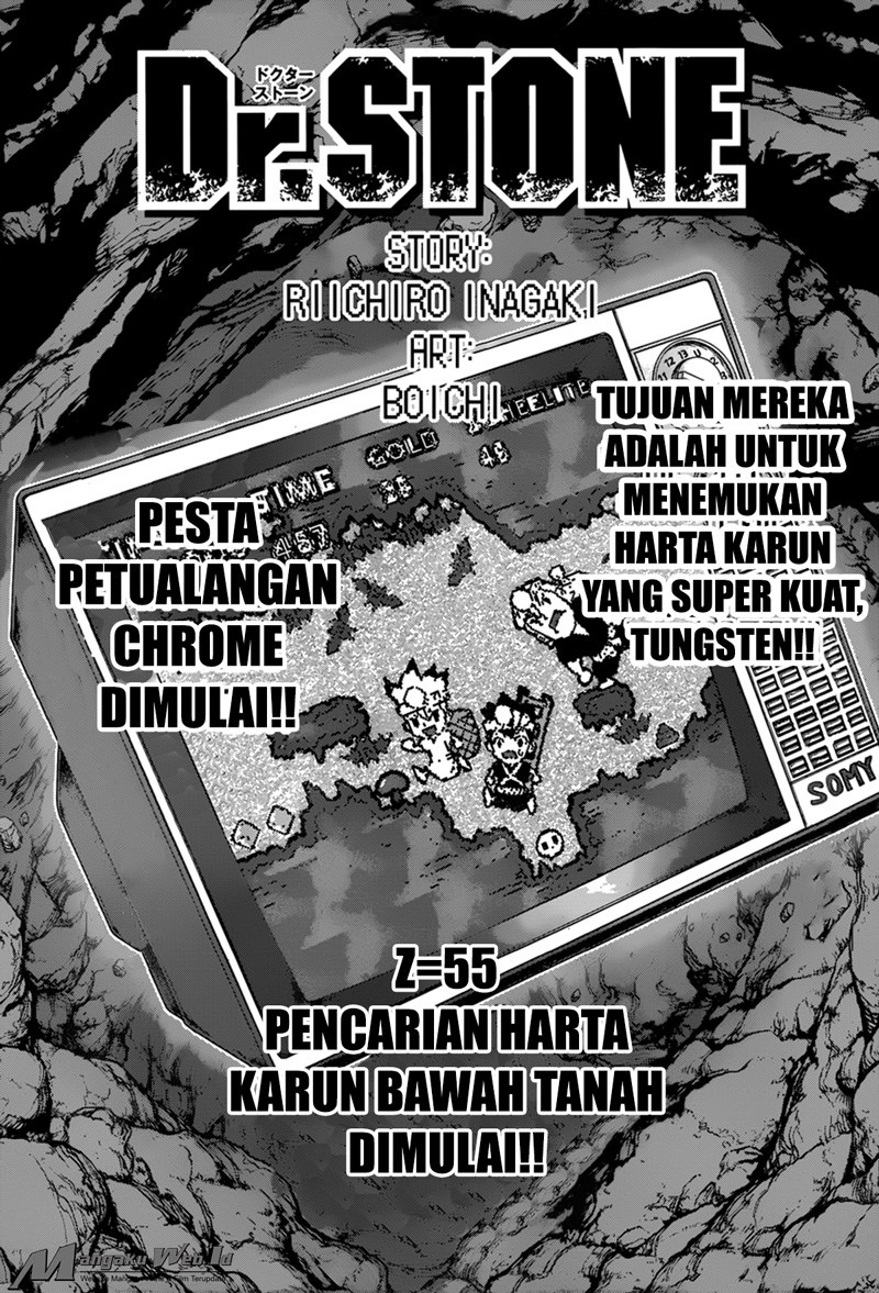 Dr. Stone chapter 55 halaman 4