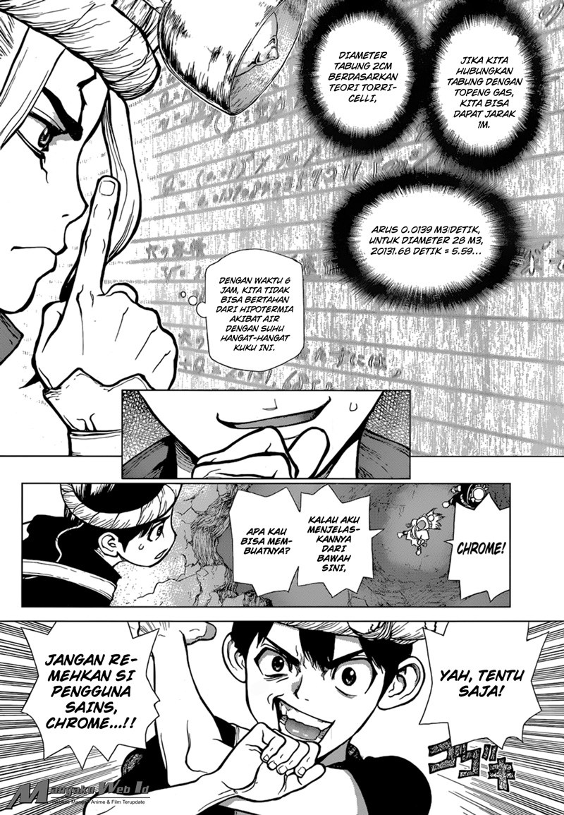 Dr. Stone chapter 55 halaman 15