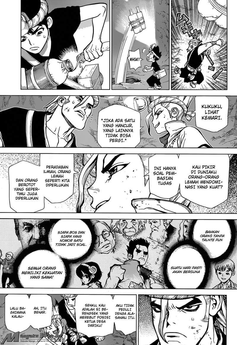 Dr. Stone chapter 55 halaman 16