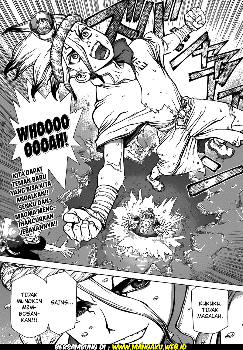 Dr. Stone chapter 55 halaman 19