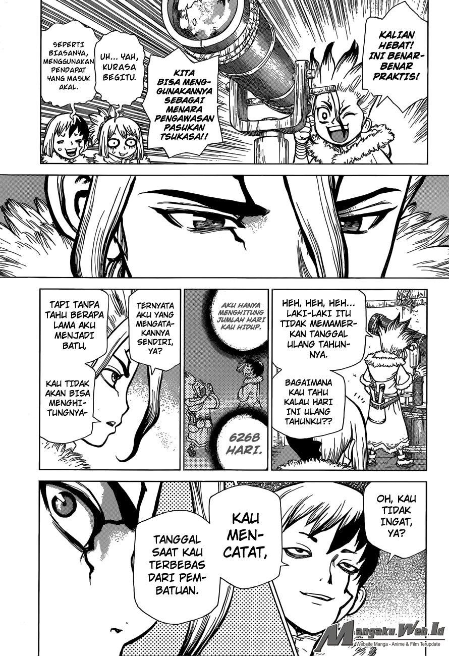 Dr. Stone chapter 56 halaman 17
