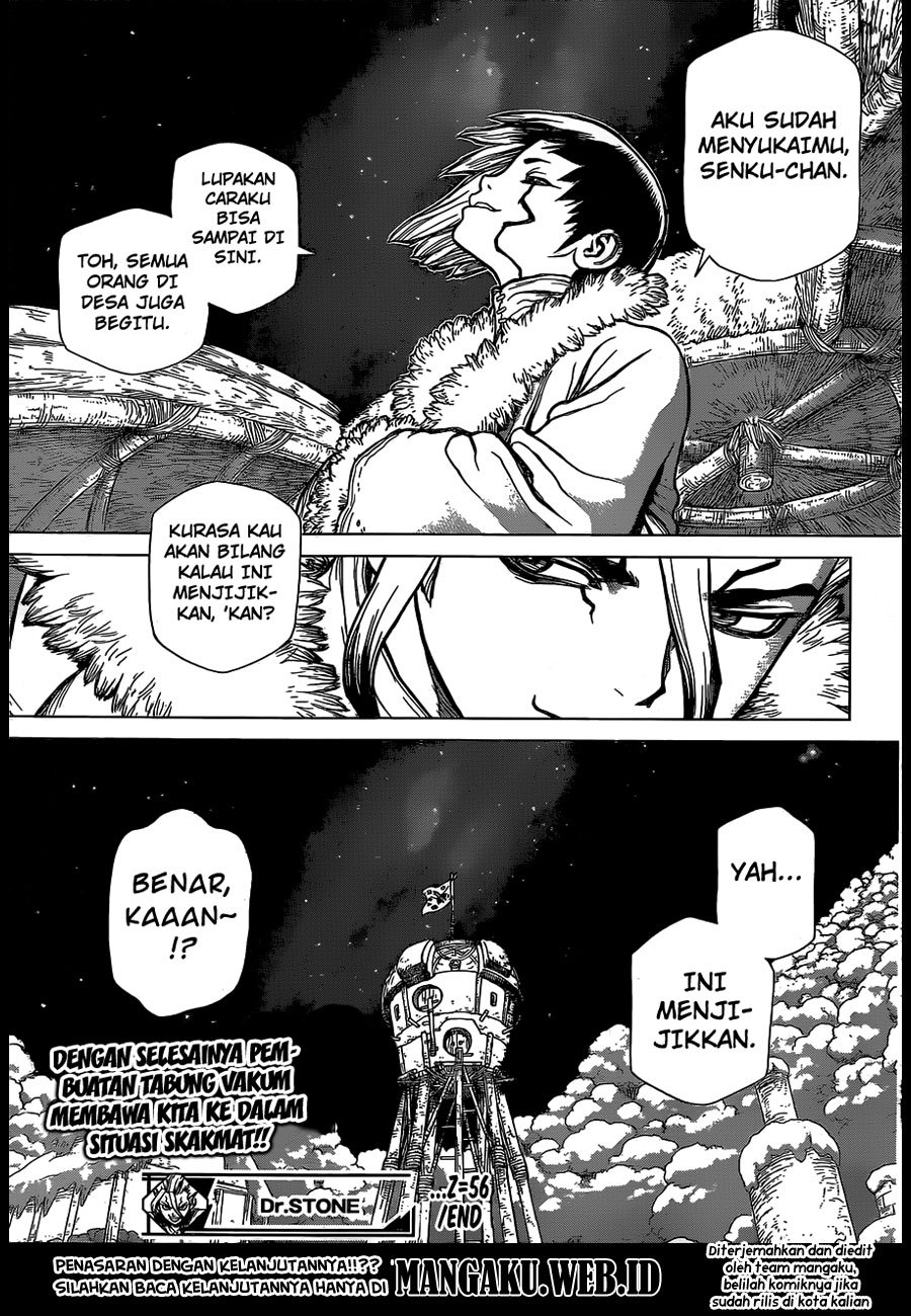 Dr. Stone chapter 56 halaman 19