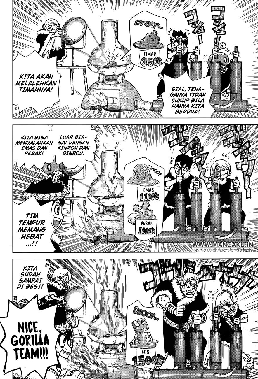 Dr. Stone chapter 57 halaman 17