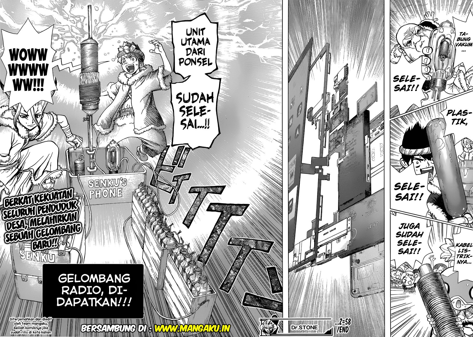 Dr. Stone chapter 58 halaman 19