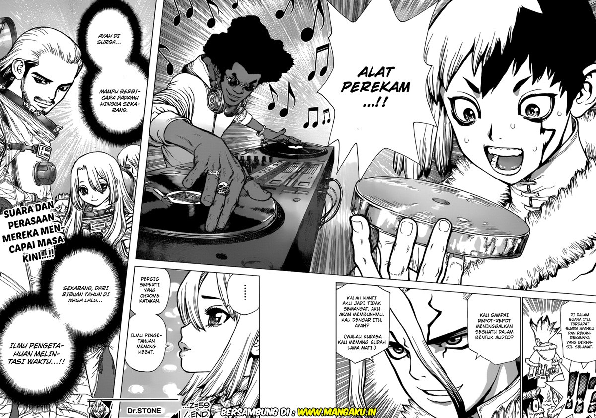 Dr. Stone chapter 59 halaman 18