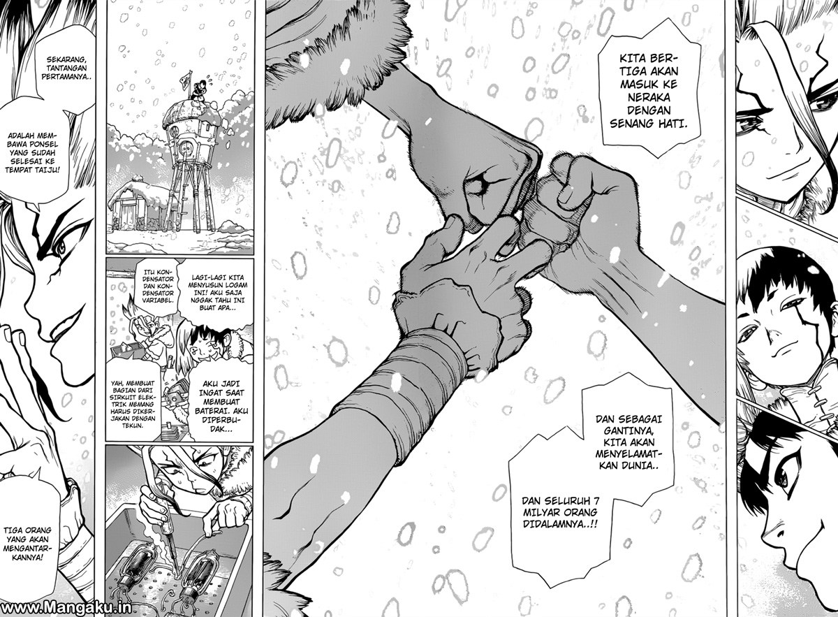 Dr. Stone chapter 61 halaman 12