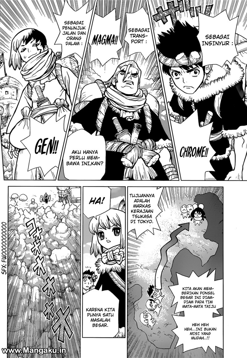 Dr. Stone chapter 61 halaman 13