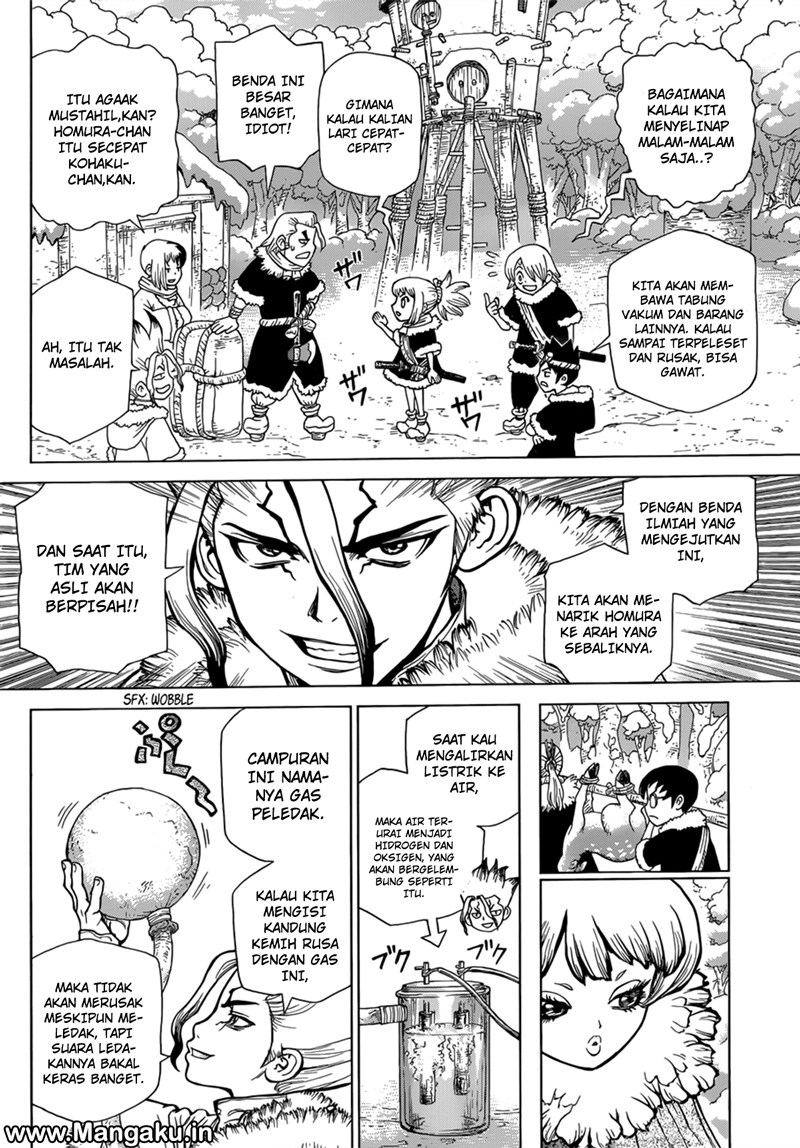 Dr. Stone chapter 61 halaman 15
