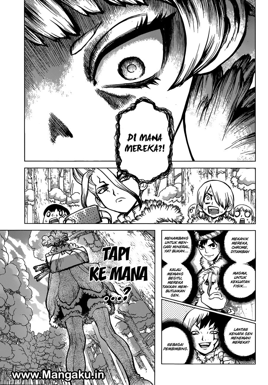 Dr. Stone chapter 62 halaman 17
