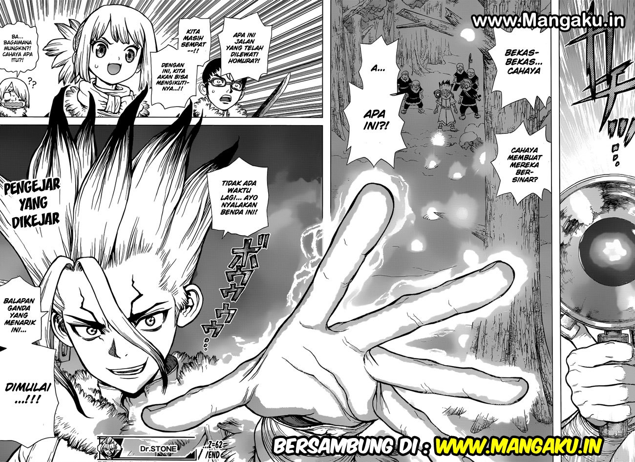 Dr. Stone chapter 62 halaman 20